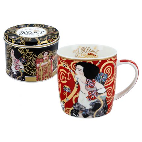 Kubek w puszce Carmani 420ml - G. Klimt, Salome
